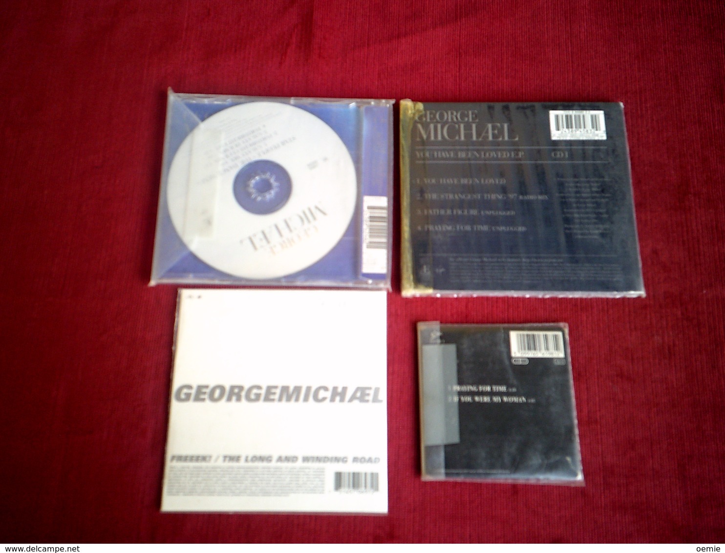 GEORGE MICHAEL  ° COLLECTION DE 4 CD SINGLE - Collections Complètes