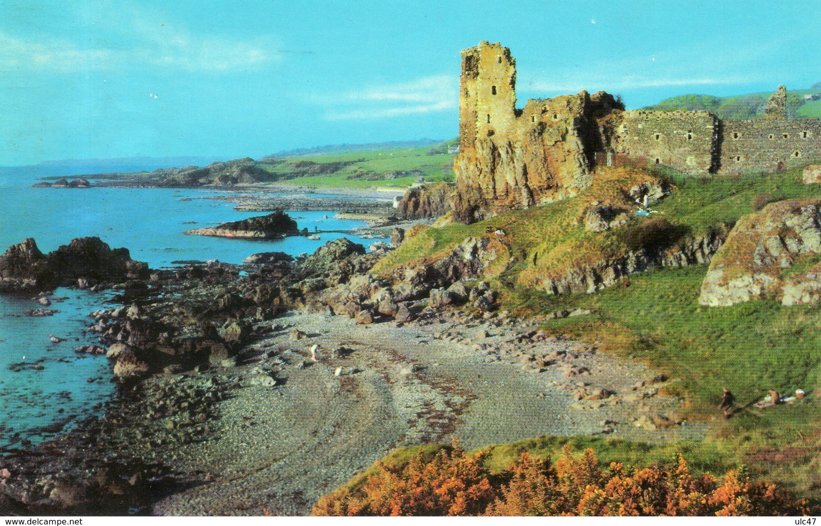 - DUNURE CASTLE. AYRSHIRE - - Ayrshire