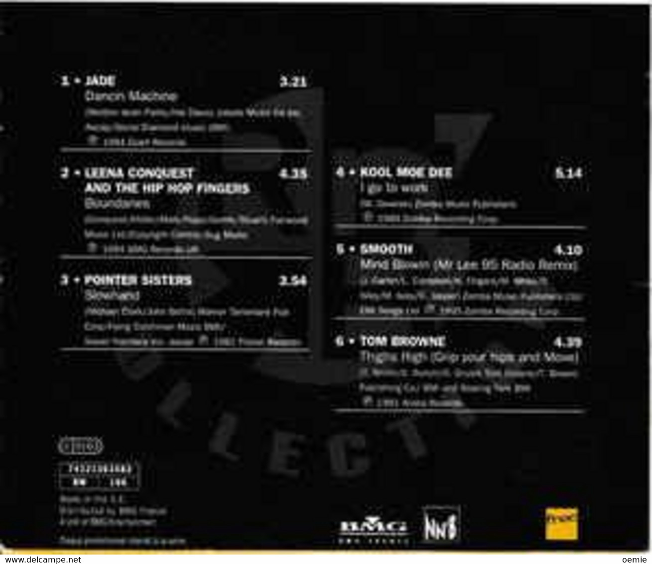 COLLECTOR  RNB  COLLECTION   PROMO  6 TITRES - Rap En Hip Hop