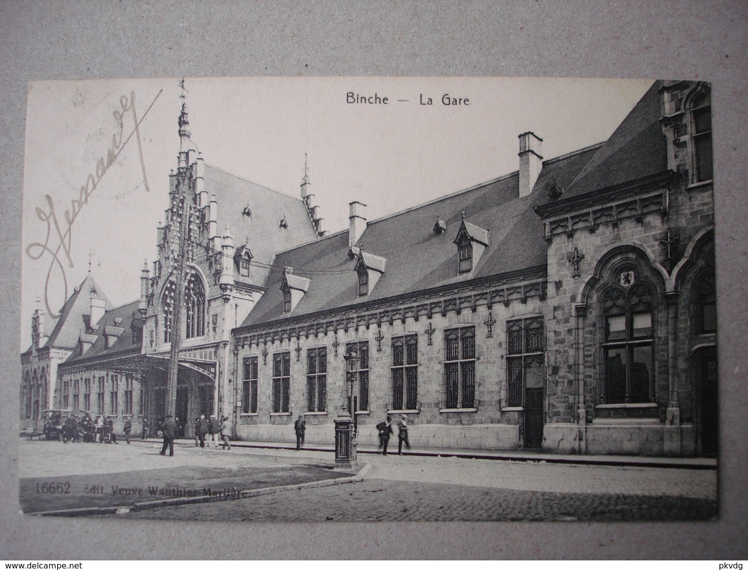 Binche. La Gare. - Binche