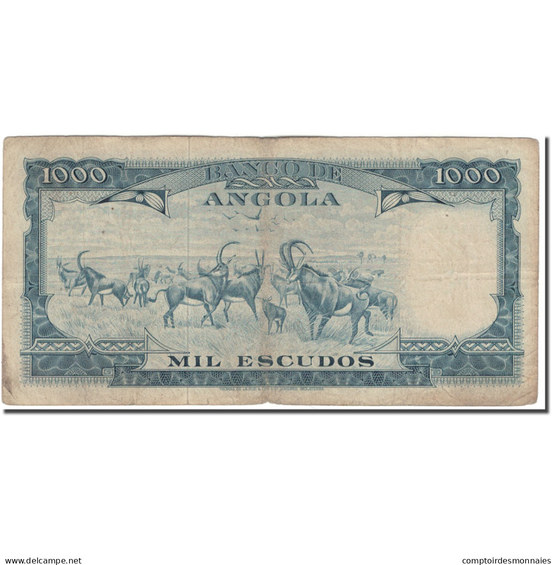 Billet, Angola, 1000 Escudos, 1962-06-10, KM:98, B - Angola