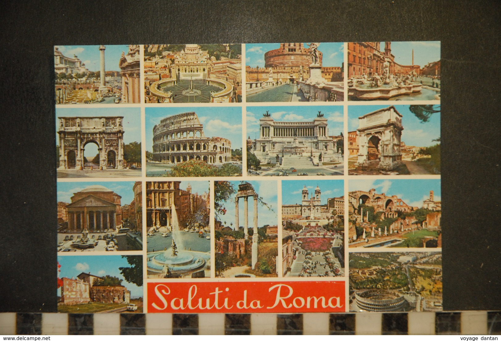 CP, ITALIE, ROME, ROMA, DIVERSES VUES, SALUTI DA ROMA - Multi-vues, Vues Panoramiques