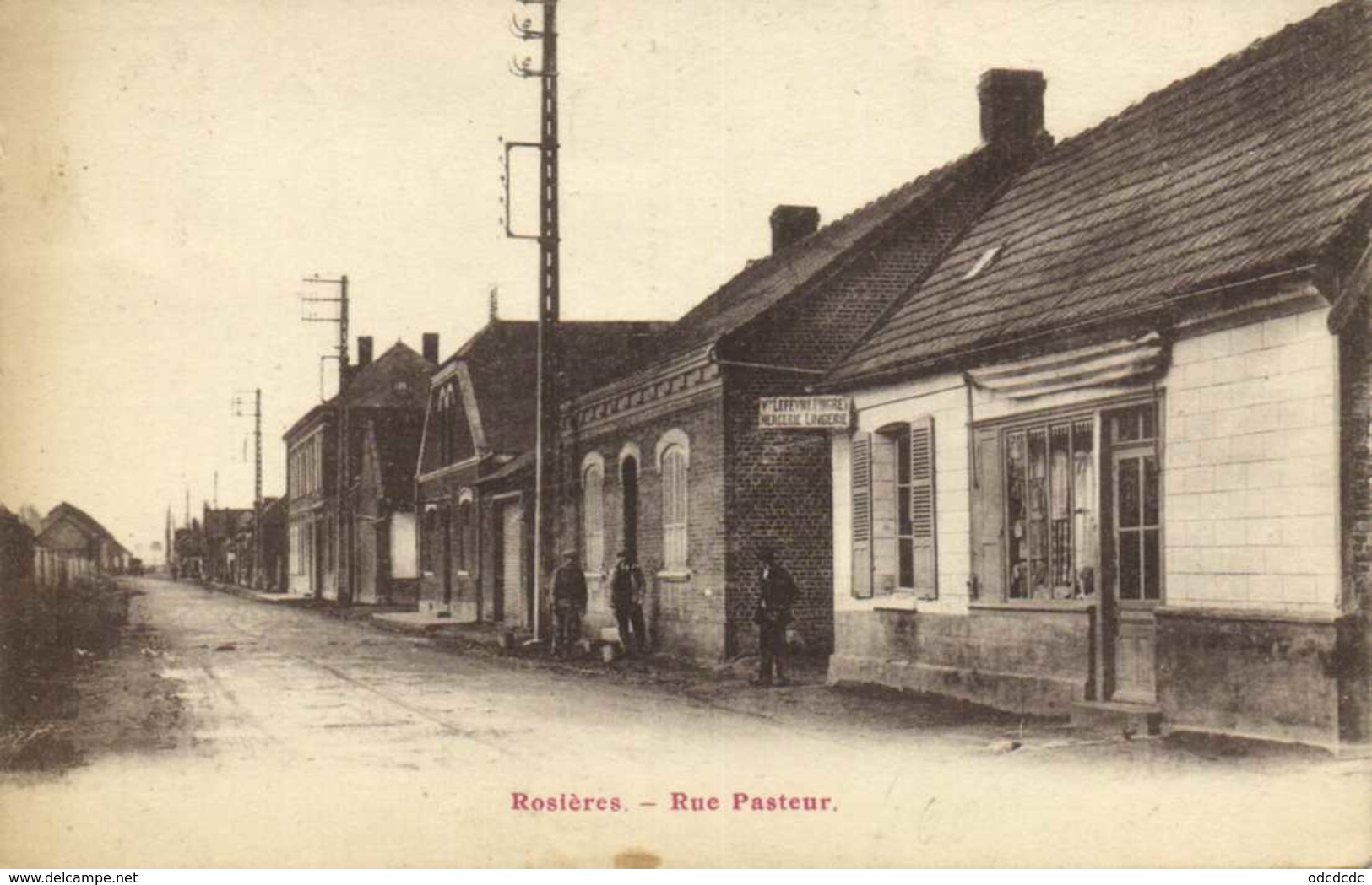 Rosières Rue Pasteur Mercerie Lingerie RV - Sonstige & Ohne Zuordnung