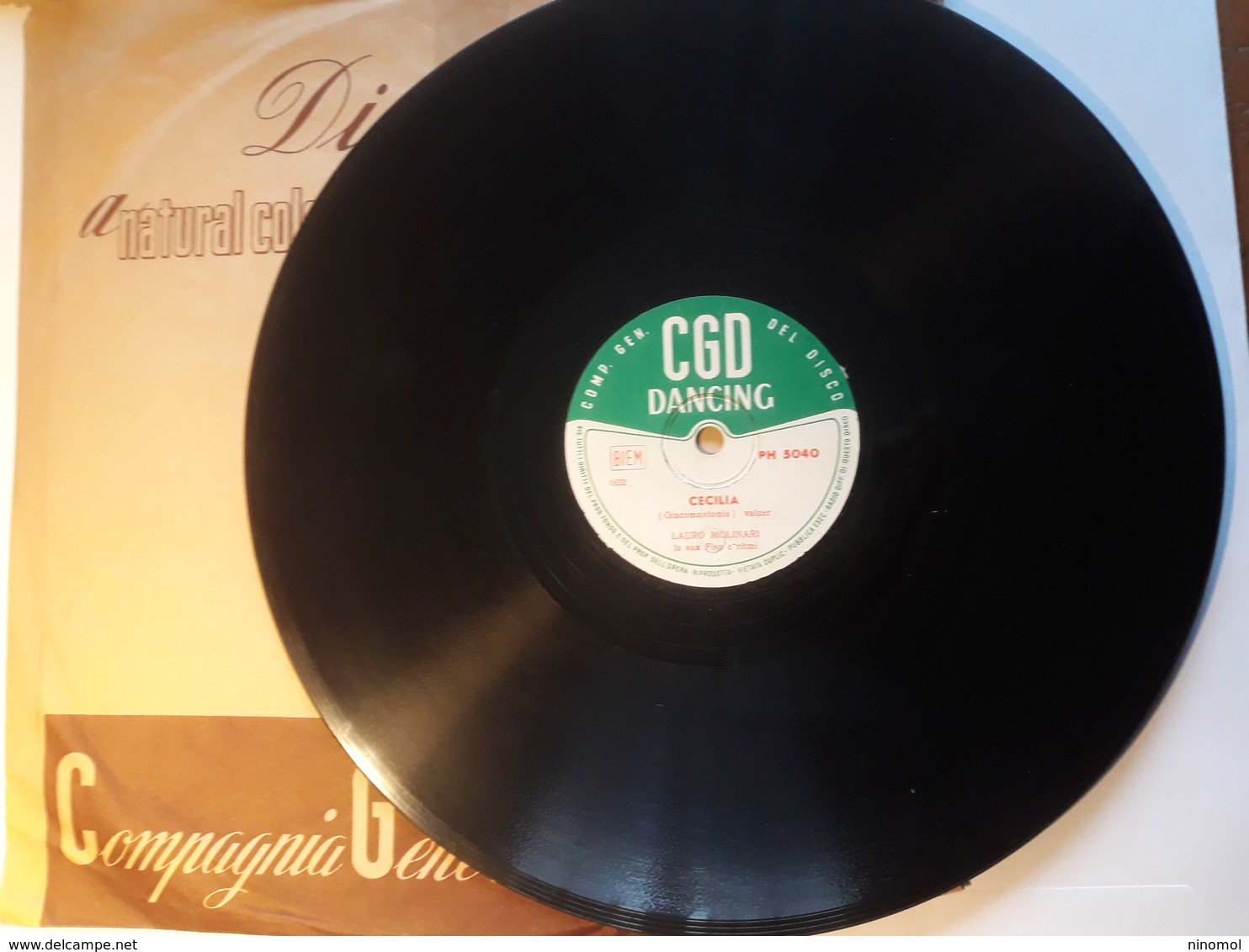 CGD Dancing   -   1948  Nr. PH 5040 · Lauro Molinari  E  La  Sua Fisarmonica - 78 G - Dischi Per Fonografi