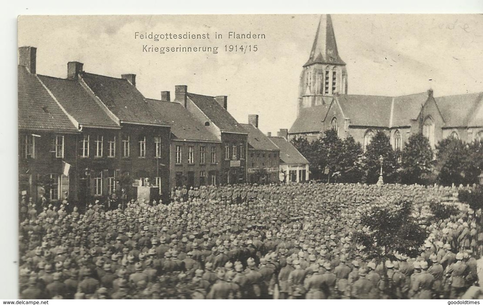 Feldgottesdienst In Flandern Kriegserrinnerung 1914/15 Moorslede  (1246) - Moorslede