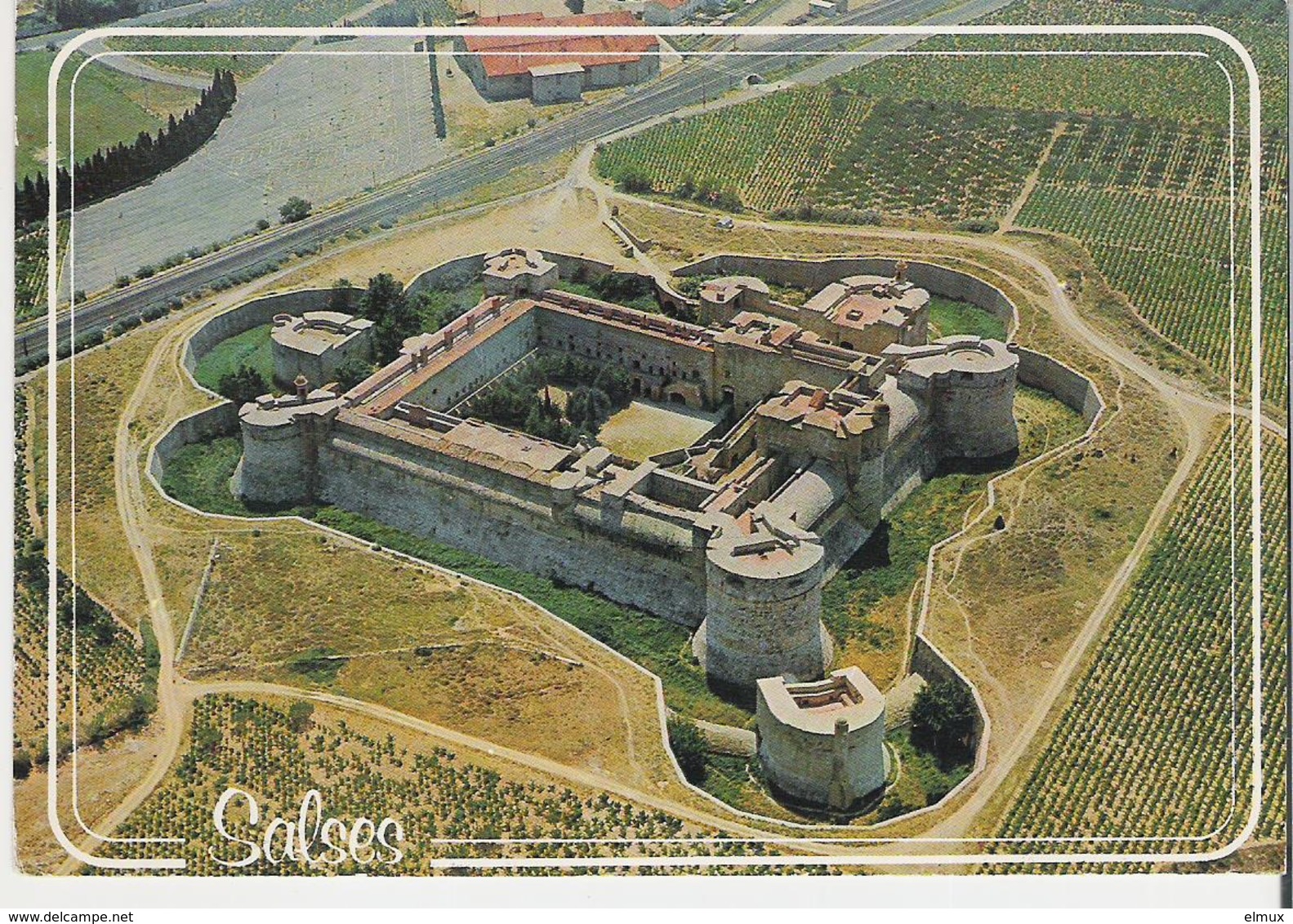 SALSES. CP Le Château Fort - Salses