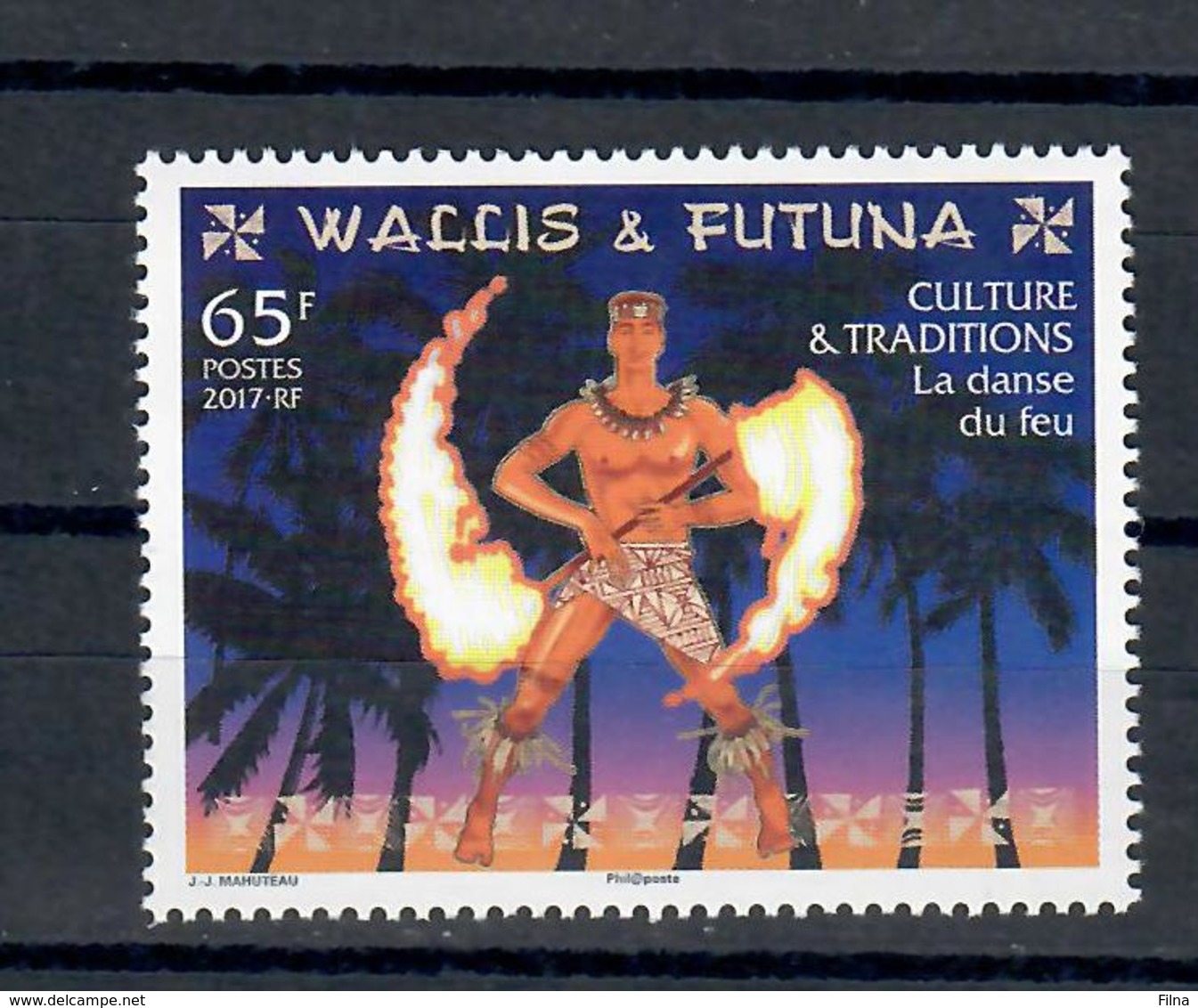 WALLIS E FUTUNA 2017 - DANZA DEL FUOCO - MNH ** - Ungebraucht