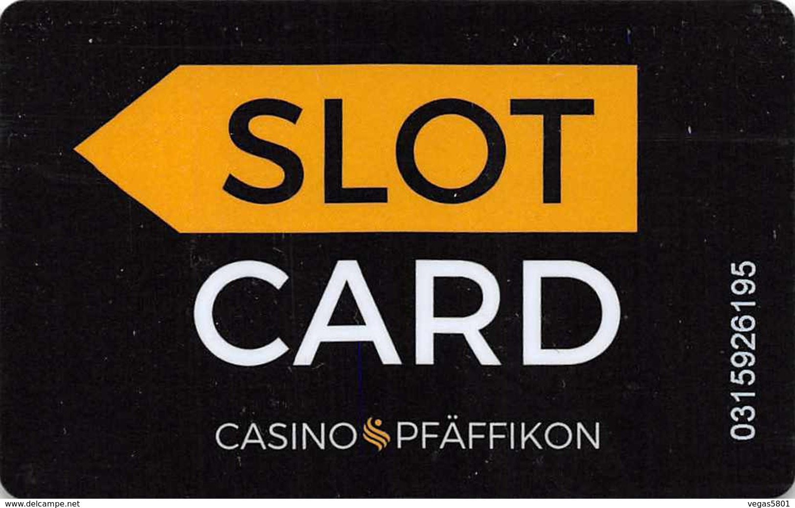 Slotcard / Casinokarte / Playerscard - CASINO PFÄFFIKON - SWITZERLAND - Casinokarten