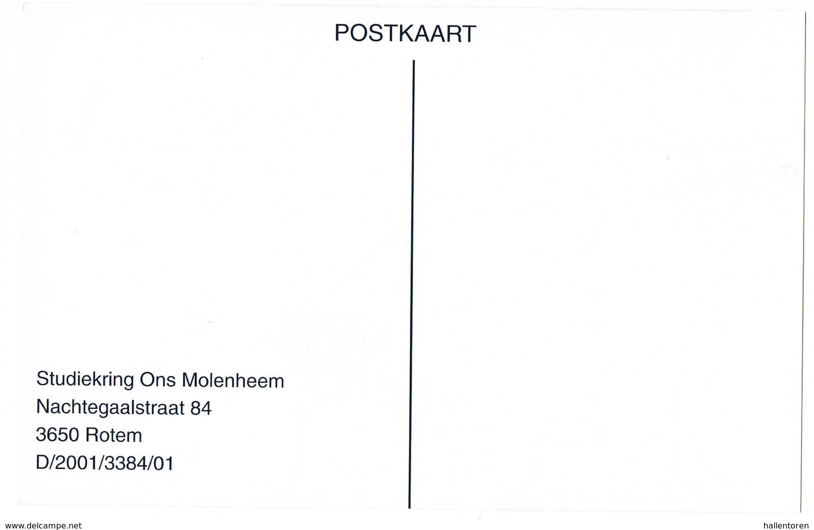 Schepdaal: Vonkhoutmolen ( 2 Scans) - Autres & Non Classés