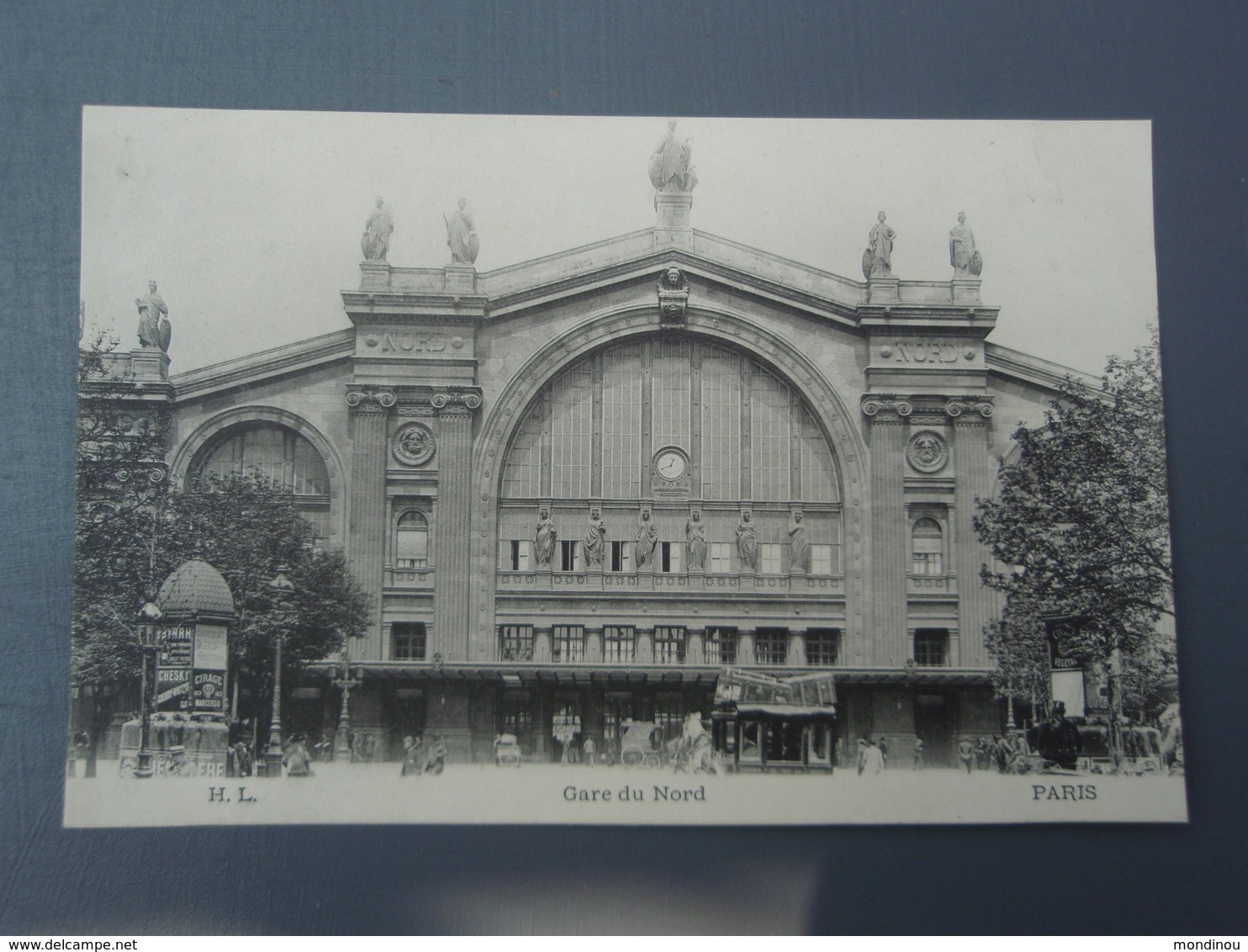 Cpa Gare Du Nord Paris, Belle Carte. - Autres Monuments, édifices