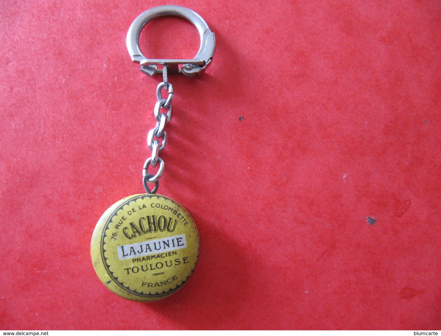 Porte Clés - CACHOU LAJAUNIE - TOULOUSE - Métal - Porte-clefs