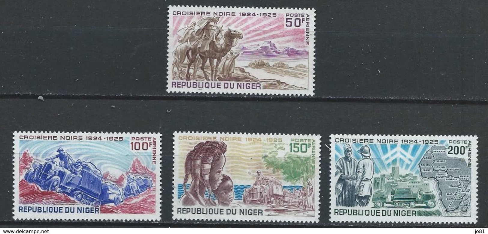 Niger YT PA 115-118 XX / MNH Citroen Auto - Niger (1960-...)