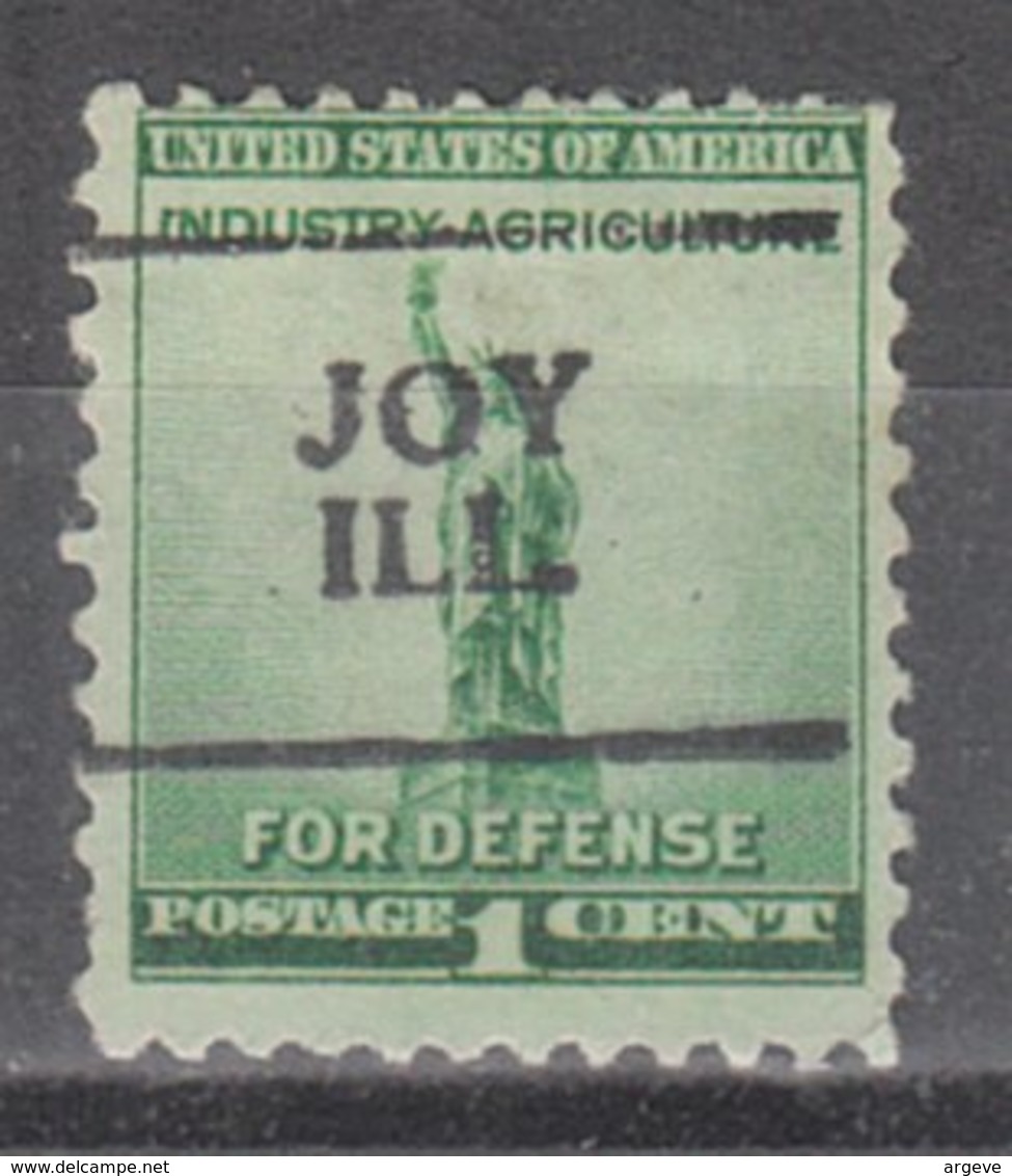 USA Precancel Vorausentwertung Preo, Locals Illinois, Joy 701 - Precancels