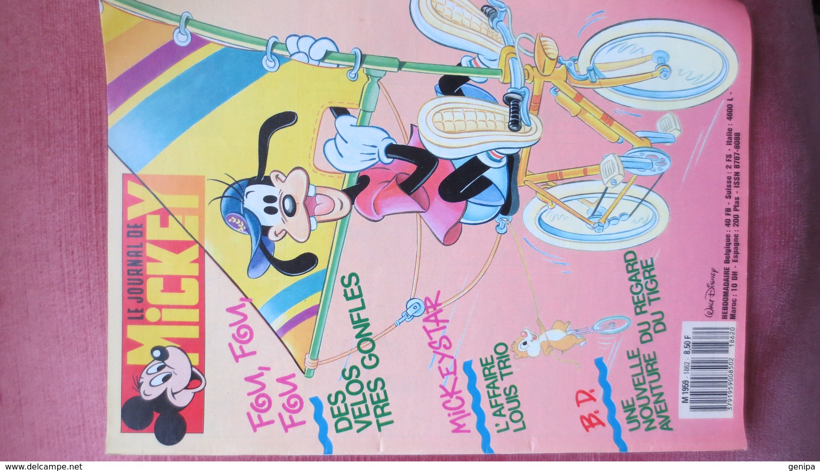 JOURNAL DE MICKEY N° 1862 Année 1988 - Journal De Mickey