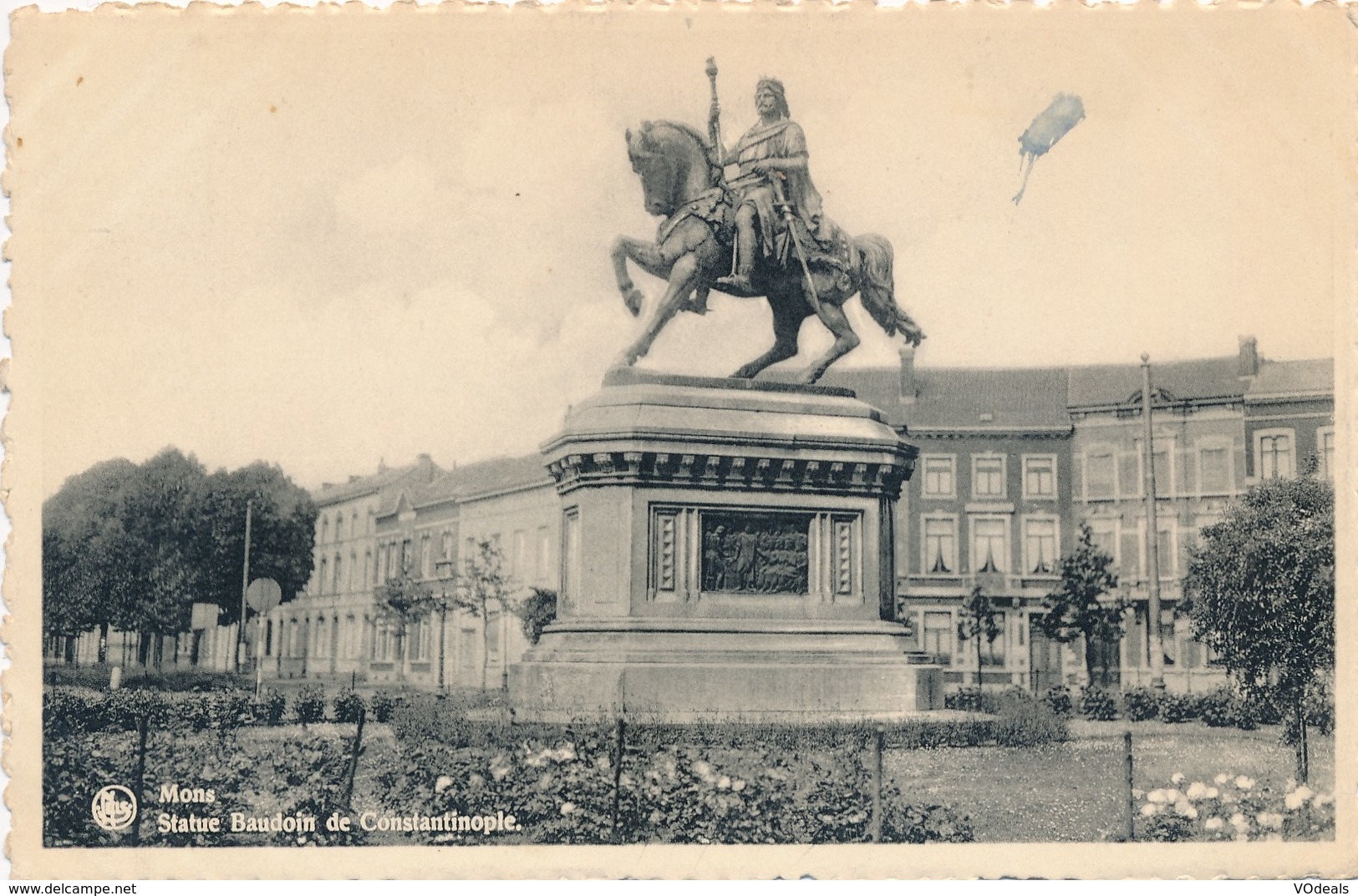 CPA - Belgique - Mons - Statue Baudoin De Constantinople - Mons