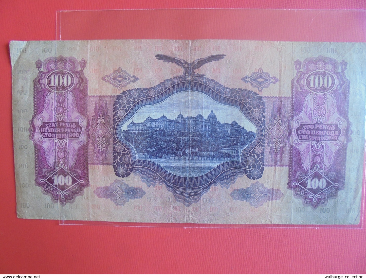 HONGRIE 100 Pengö 1930 CIRCULER - Hongrie