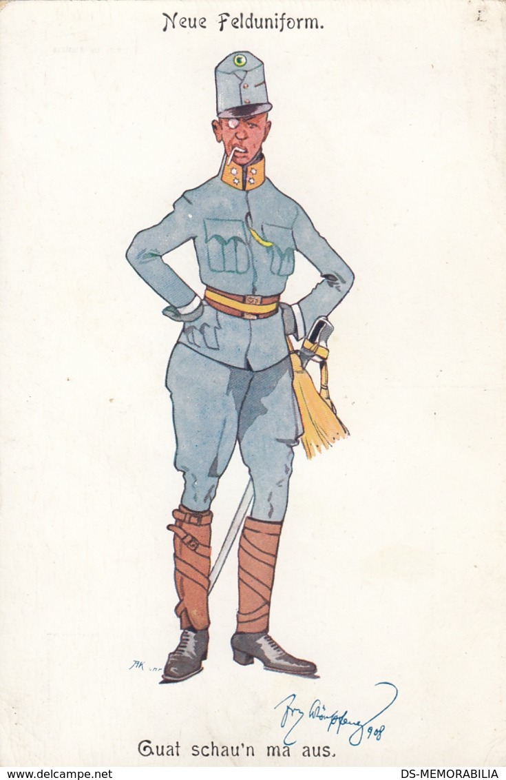 Fritz Schonpflug - Militaria Military - Neue Felduniform - Schönpflug, Fritz