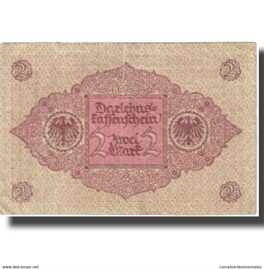 Billet, Allemagne, 2 Mark, 1920, 1920-03-01, KM:60, TTB - 2 Rentenmark