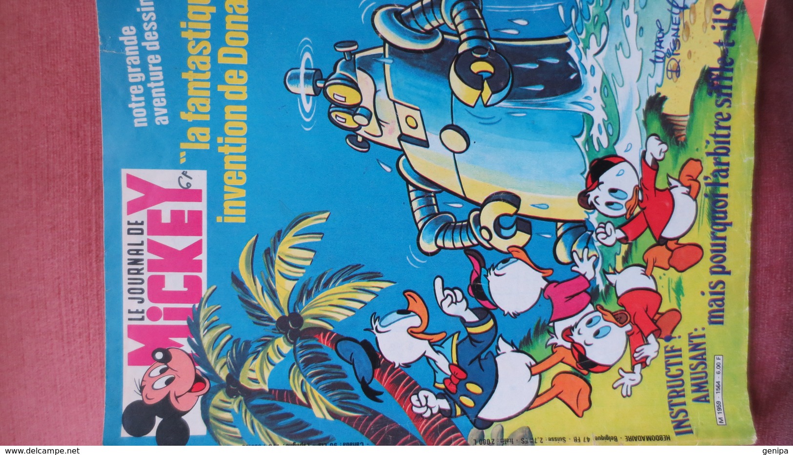 JOURNAL DE MICKEY N° 1564 Année 1982 - Journal De Mickey