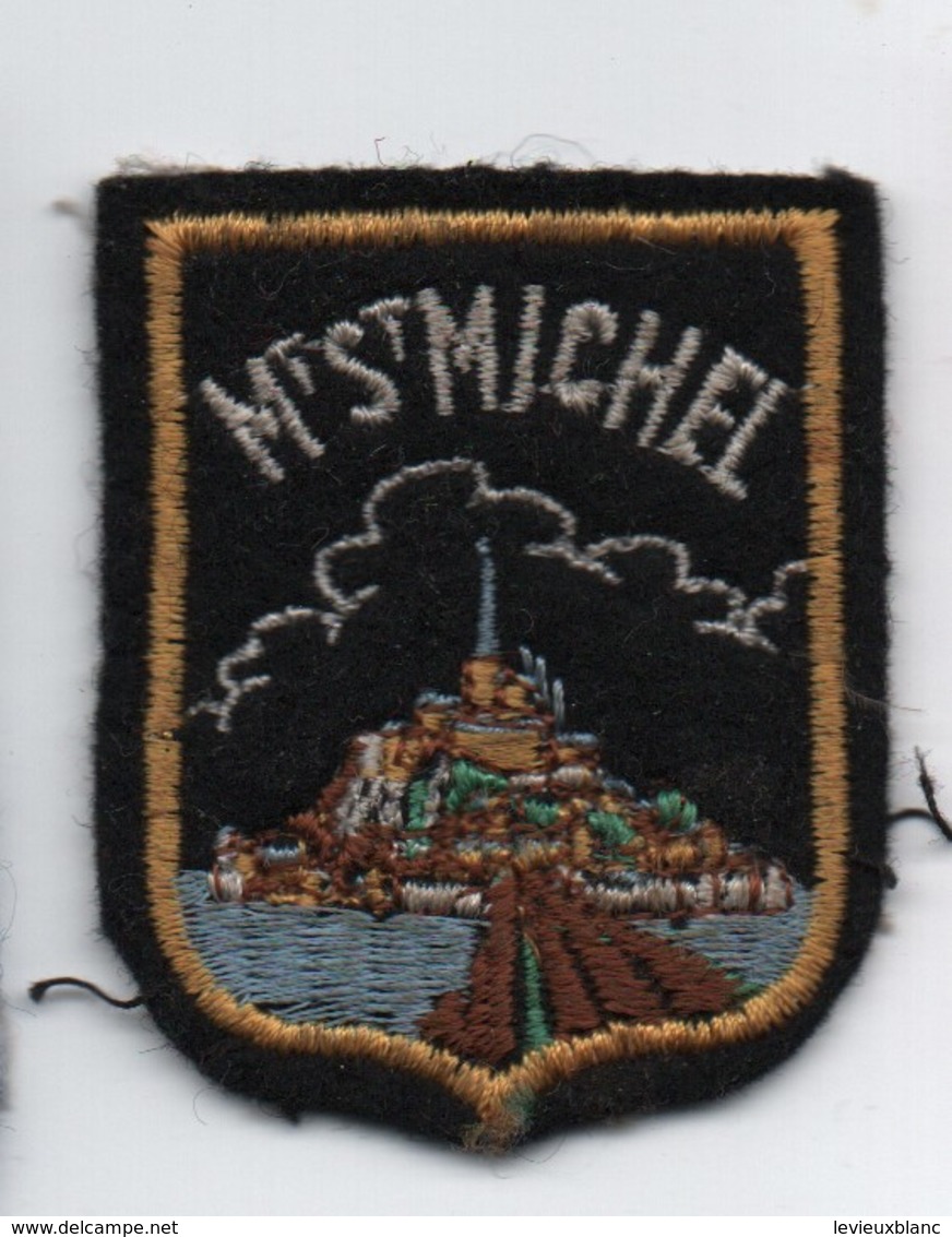 Ecusson Tissu Ancien/Brodé/SAINT MICHEL / Manche  /Vers 1960-1980    ET254 - Patches