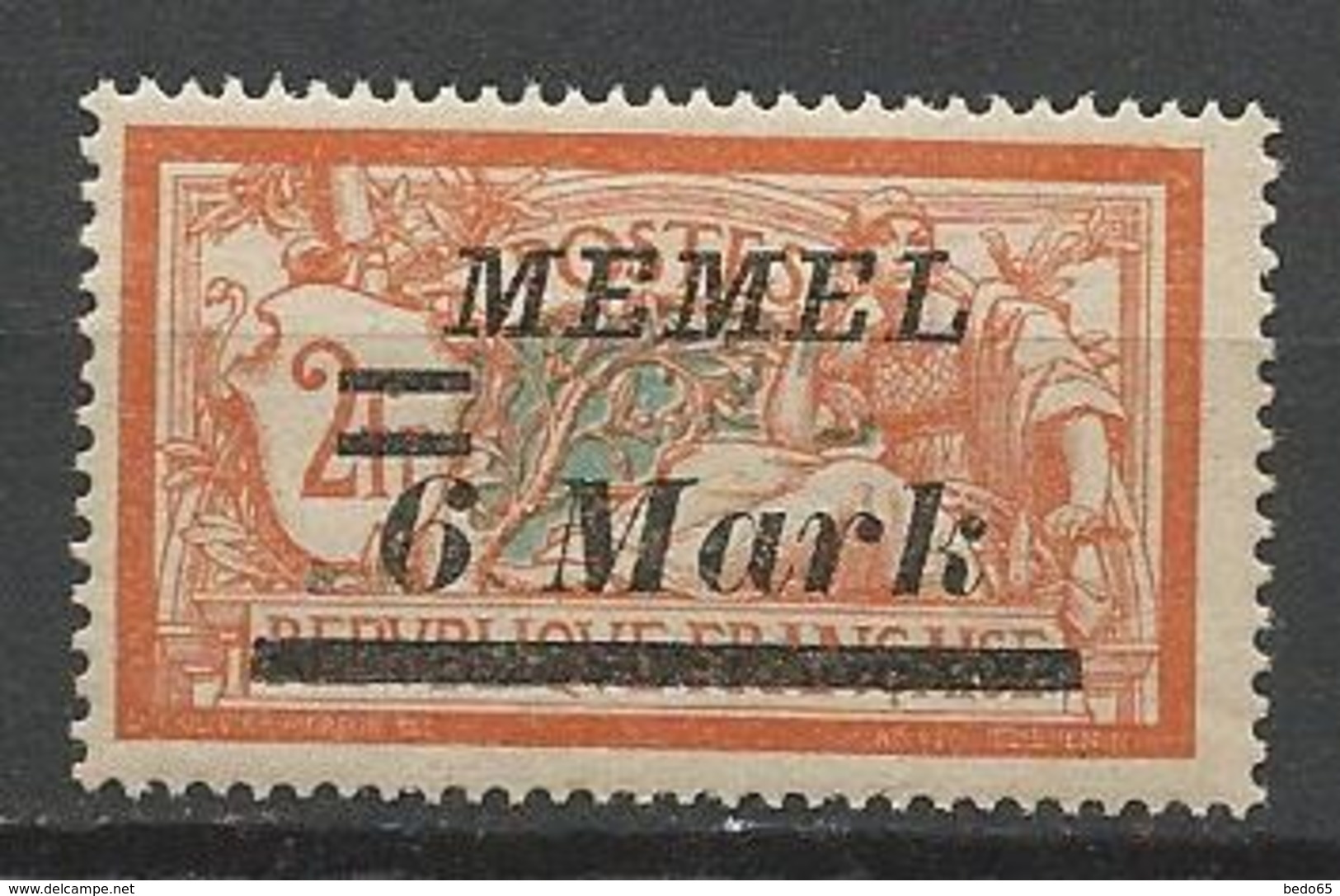 MEMEL N° 63 NEUF** LUXE SANS CHARNIERE / MNH - Unused Stamps