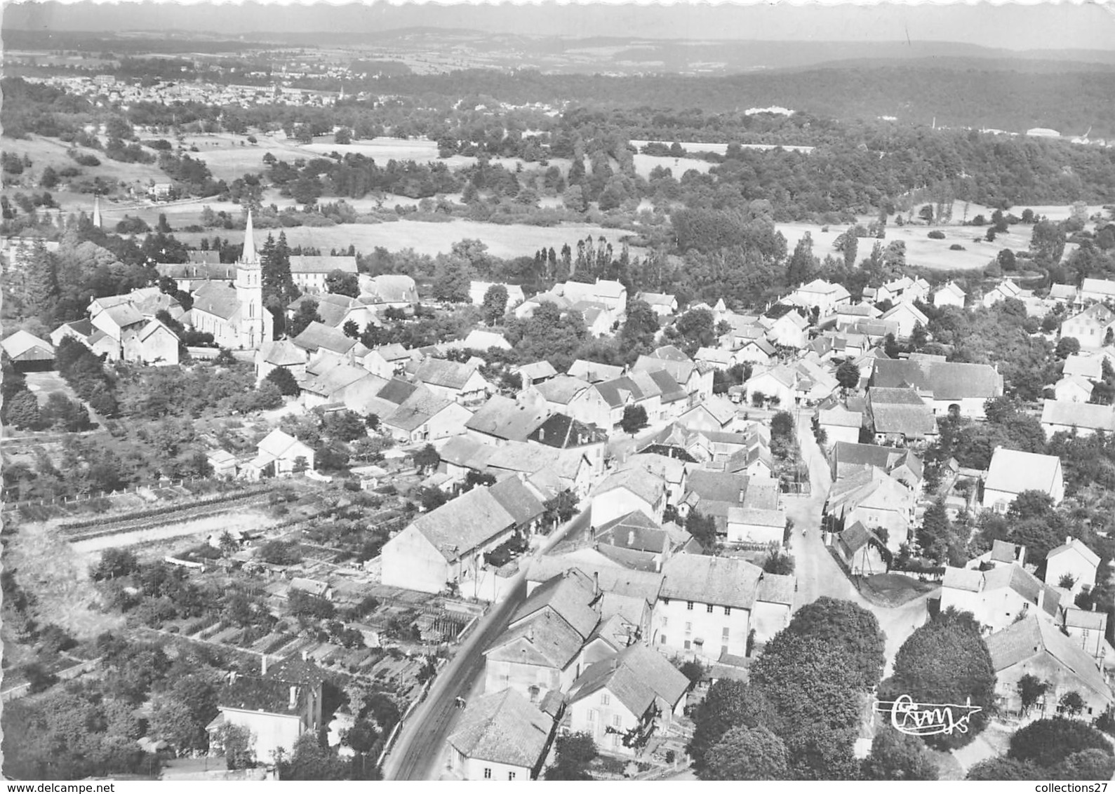 25-MANDEURE-VUE AERIENNE PANORAMIQUE - Autres & Non Classés