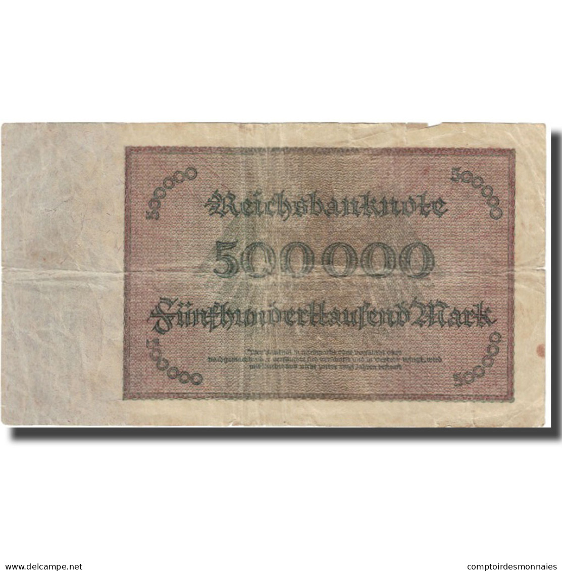 Billet, Allemagne, 500,000 Mark, 1923, 1923-05-01, KM:88b, TTB - 500000 Mark