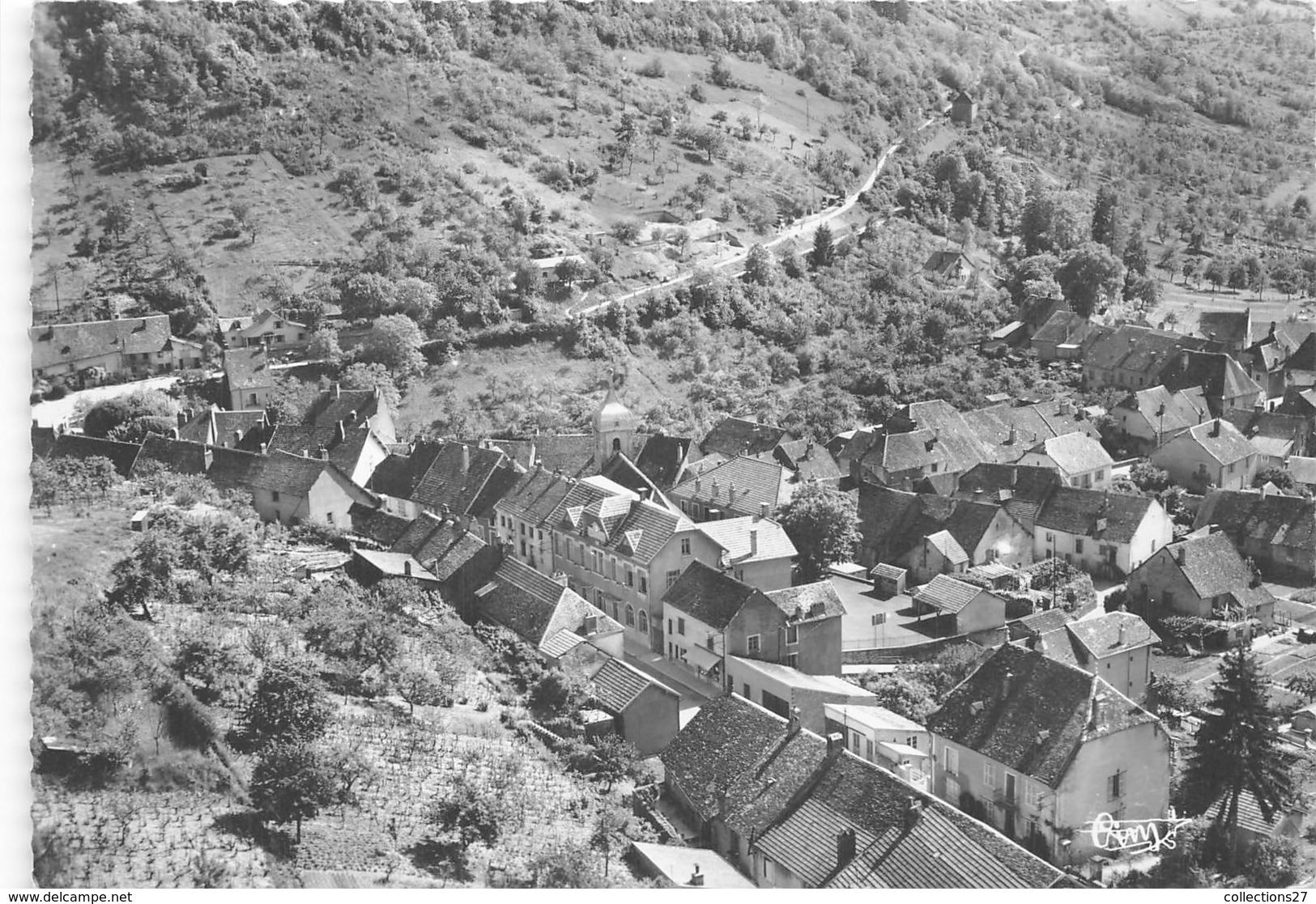 25-BEURE-VUE AERIENNE LA COTE D'ARGUEL - Autres & Non Classés