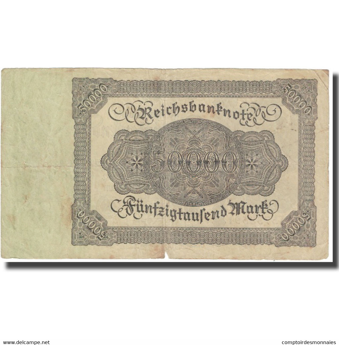 Billet, Allemagne, 50,000 Mark, 1922, 1922-11-19, KM:79, TTB - 50.000 Mark