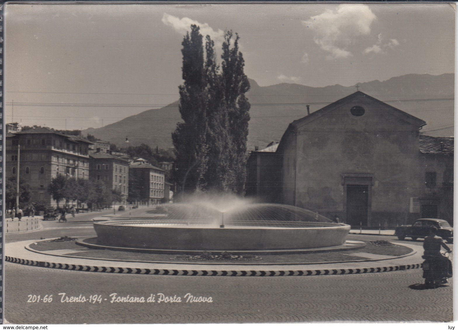 TRENTO - Fontana Di Porta Nuova   Viaggiata - Trento