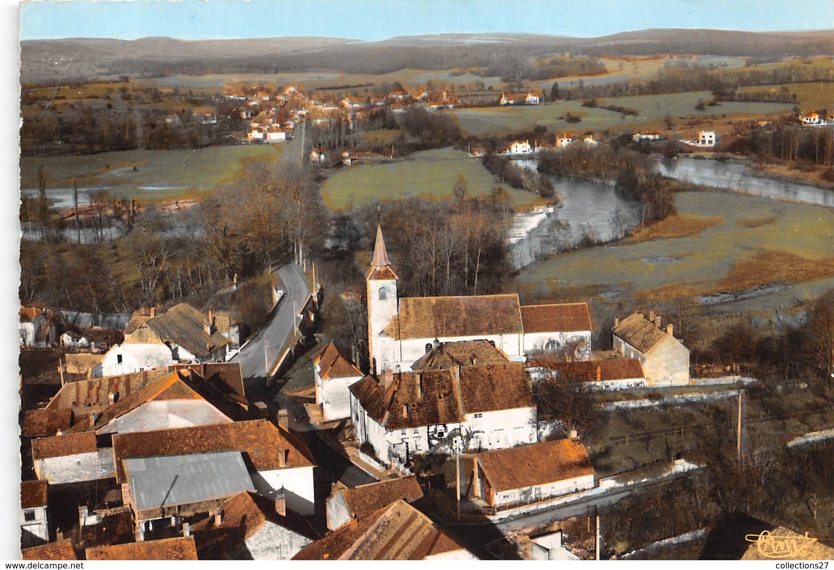 25-CUSSEY-SUR-L'OGNON- VUE AERIENNE - Autres & Non Classés