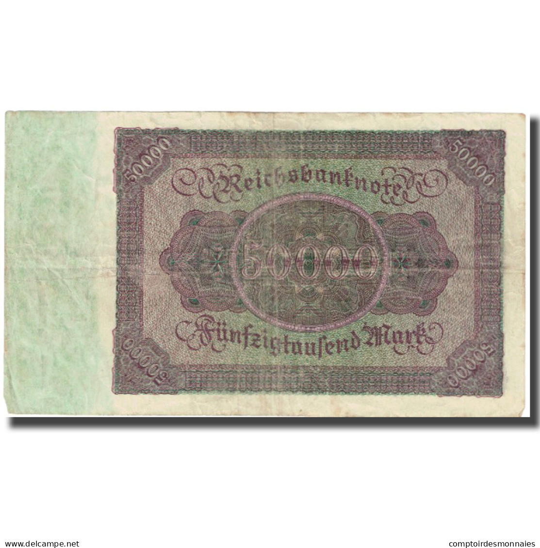 Billet, Allemagne, 50,000 Mark, 1922, 1922-11-19, KM:80, TTB - 50000 Mark