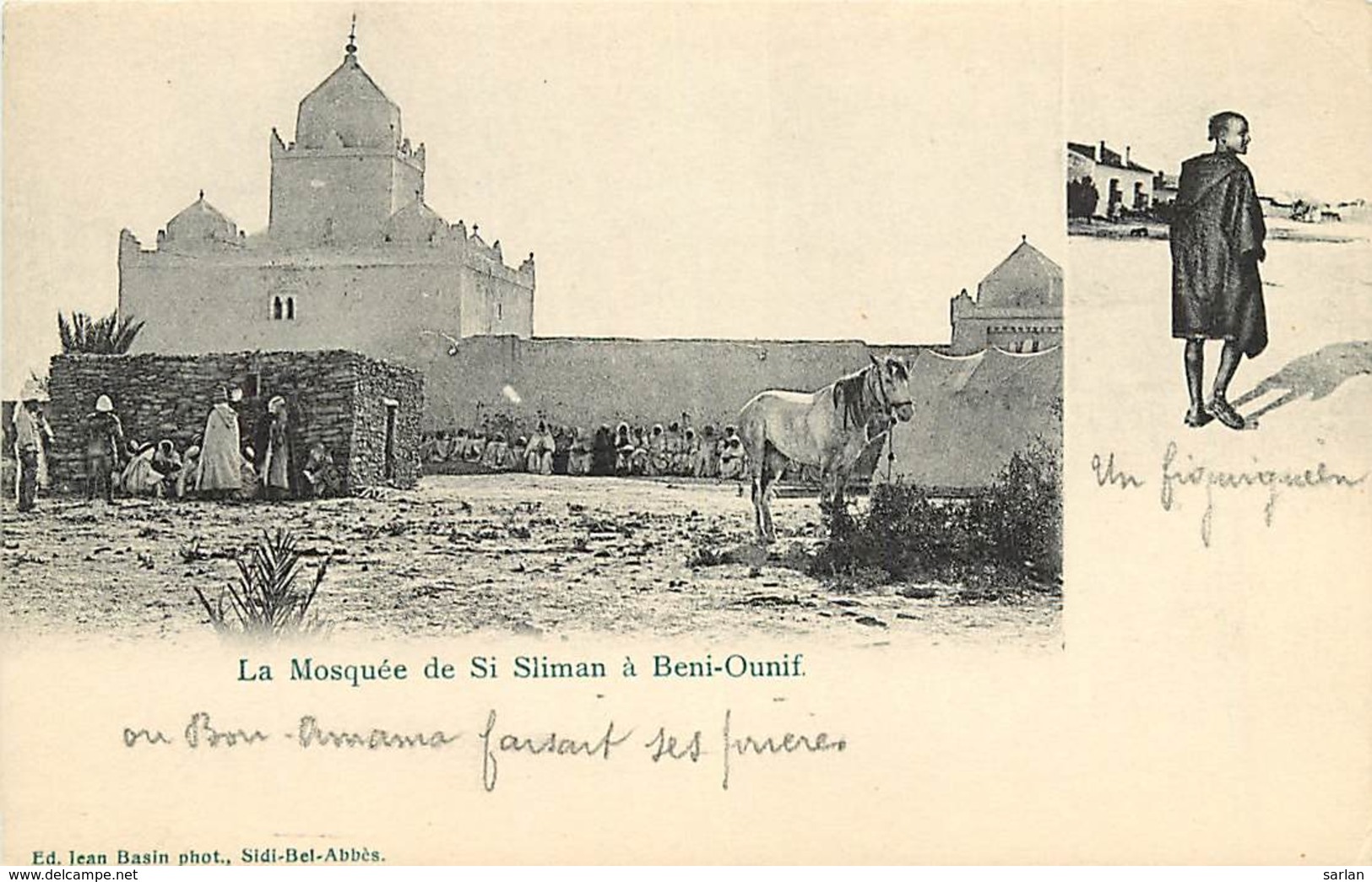 ALGERIE ,  Beni-Ounif , La Mosquée De Si Sliman   , * 402 94 - Autres & Non Classés