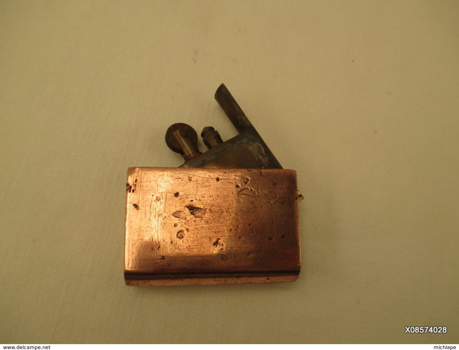 Briquet De Poilu - Artisanat De Tranchées -14/18 - 5 Cm X 3,5 Cm     Tb état - Decotatieve Wapens