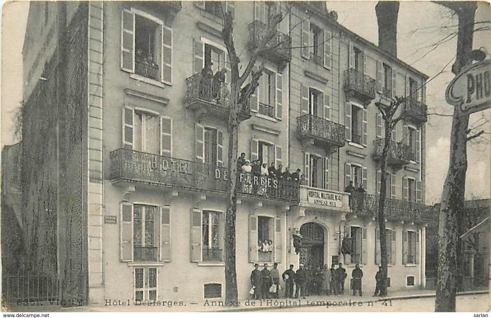 03 , VICHY , Hotel Desfarges , Annexe De L'hopital Temporaire N° 41 , * 404 36 - Vichy