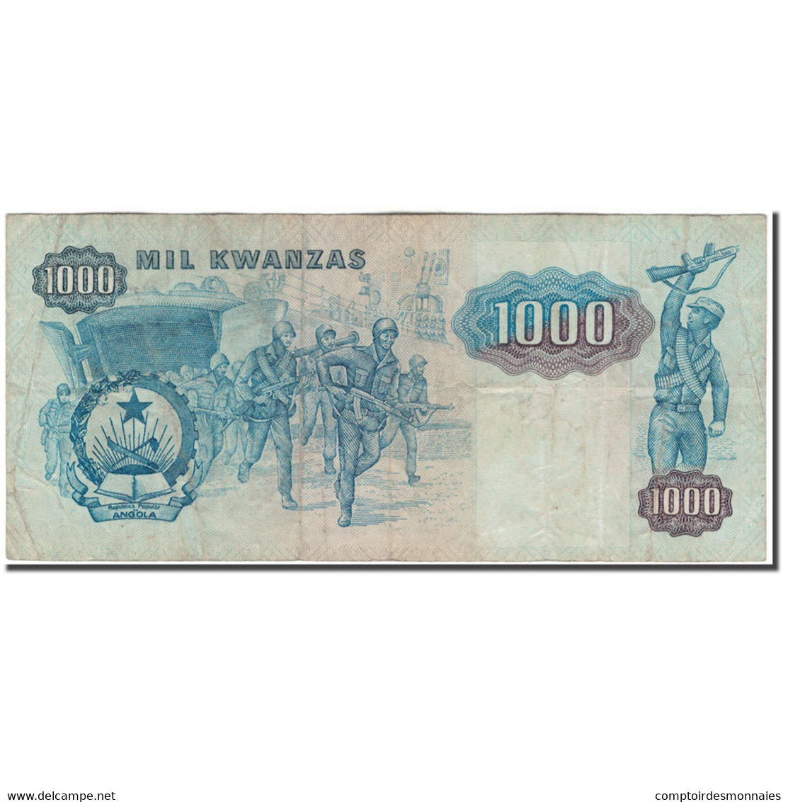 Billet, Angola, 1000 Kwanzas, 1984-01-07, KM:121a, TB - Angola