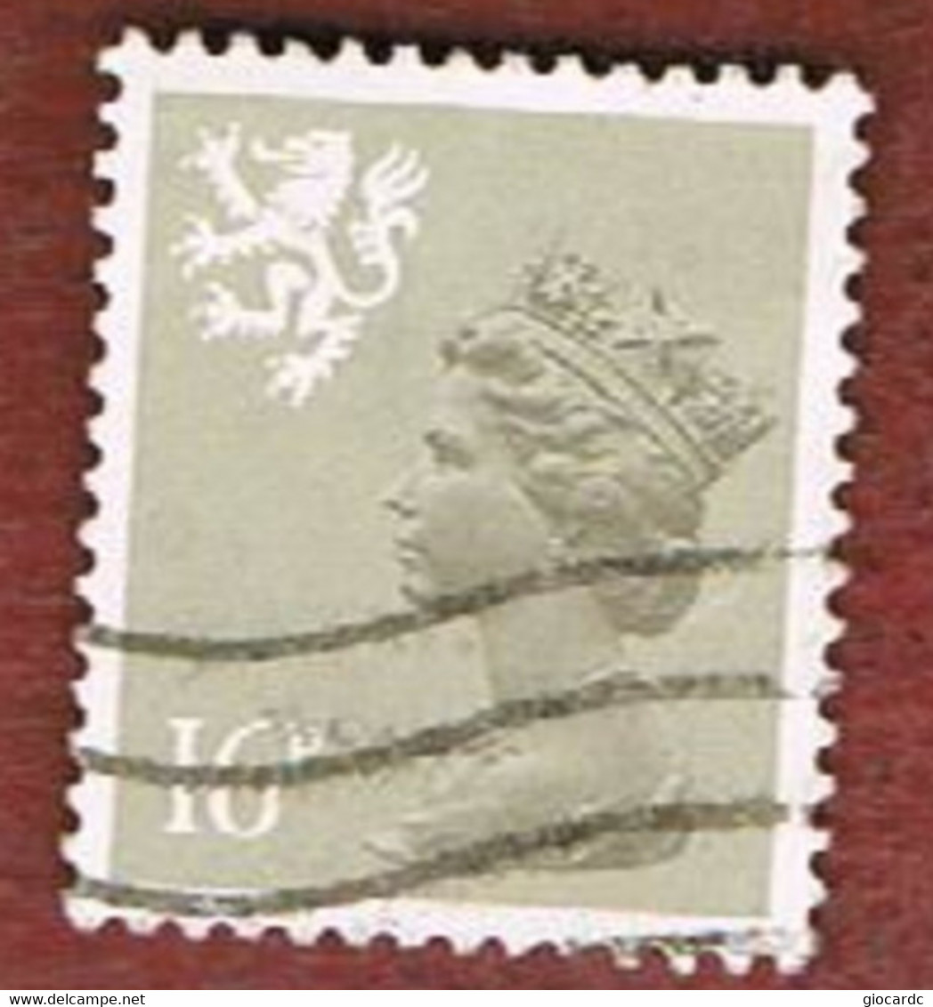 GRAN BRETAGNA (UNITED KINGDOM) - SG S42 REGIONAL ISSUES - 1983 SCOTLAND: QUEEN ELIZABETH   - USED° - Scozia