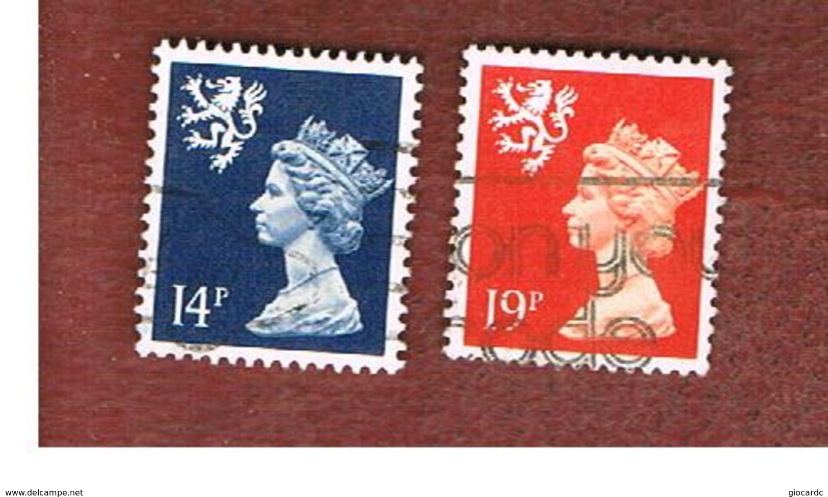 GRAN BRETAGNA (UNITED KINGDOM) - SG S54.62 REGIONAL ISSUES - 1988 SCOTLAND: QUEEN ELIZABETH   - USED° - Scozia