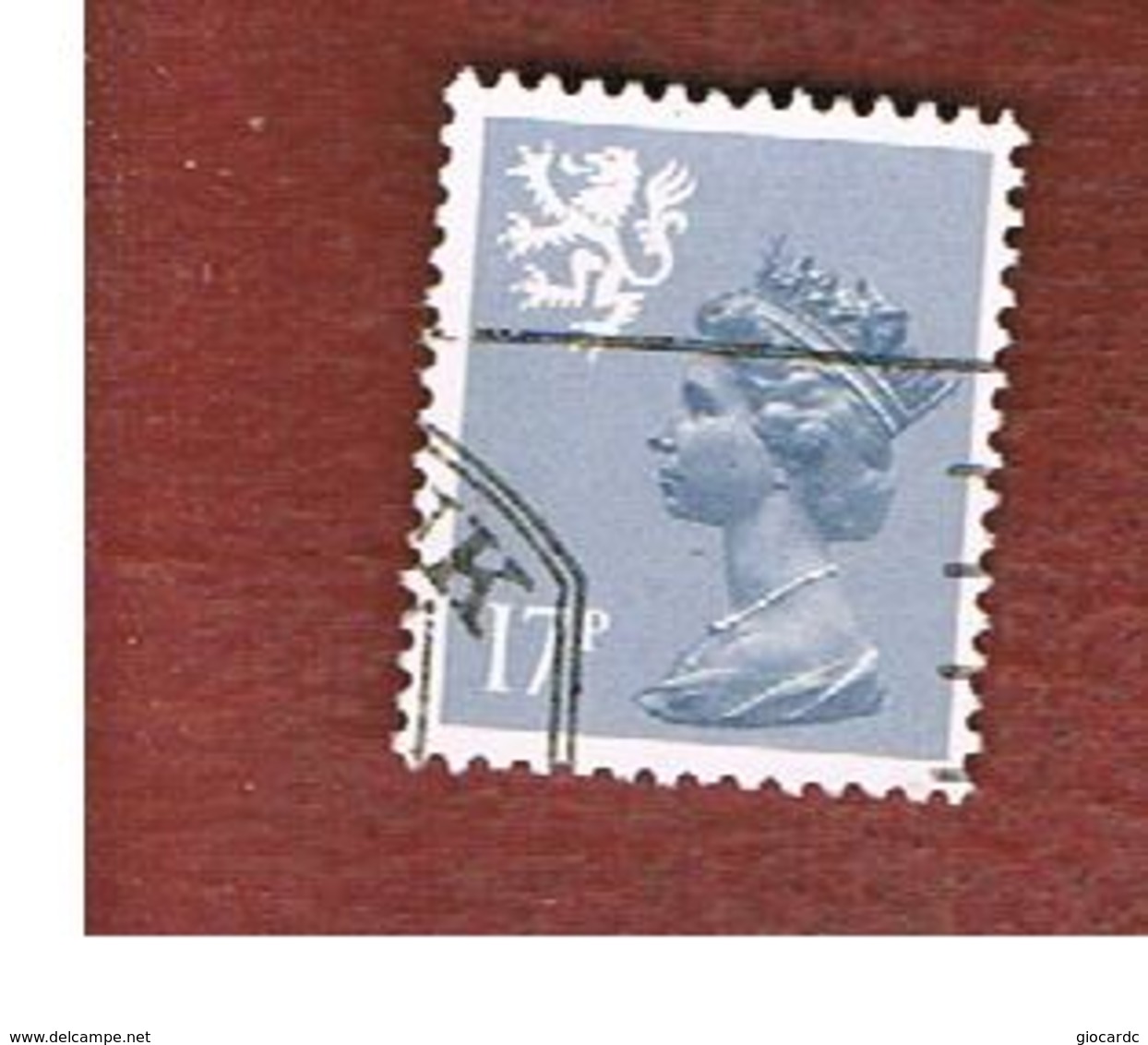 GRAN BRETAGNA (UNITED KINGDOM) - SG S43 REGIONAL ISSUES - 1984 SCOTLAND: QUEEN ELIZABETH 17  - USED° - Scozia