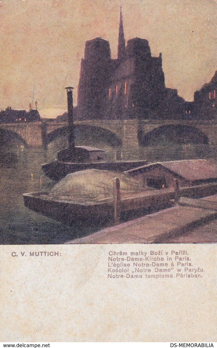 C.V.Muttich - Notre Dame Paris - Muttich, C.V.