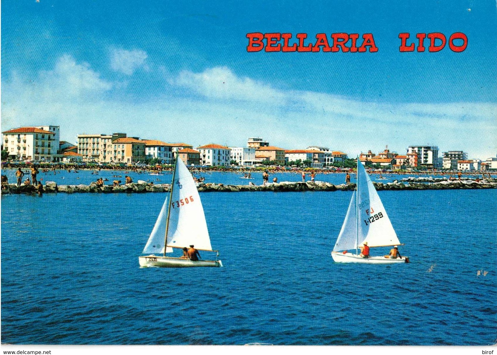 BELLARIA LIDO  - ALBERGHI E SPIAGGIA - (RN) - Rimini