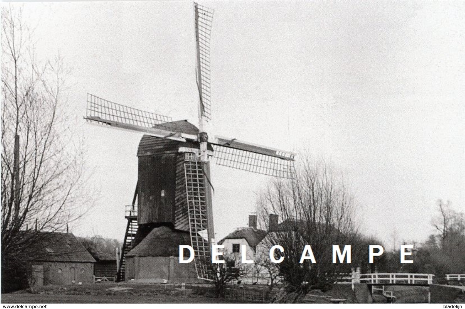 LANGBROEK - Wijk Bij Duurstede (Utr.) - Molen/moulin - De Verdwenen Standerdmolen Van Schoppenhauer (gesloopt In 1926) - Wijk Bij Duurstede