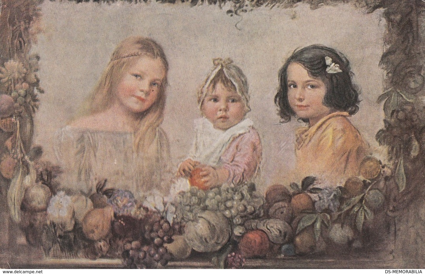 Hermann Kaulbach - Unsere Kinder , Children , Fruits - Kaulbach, Hermann