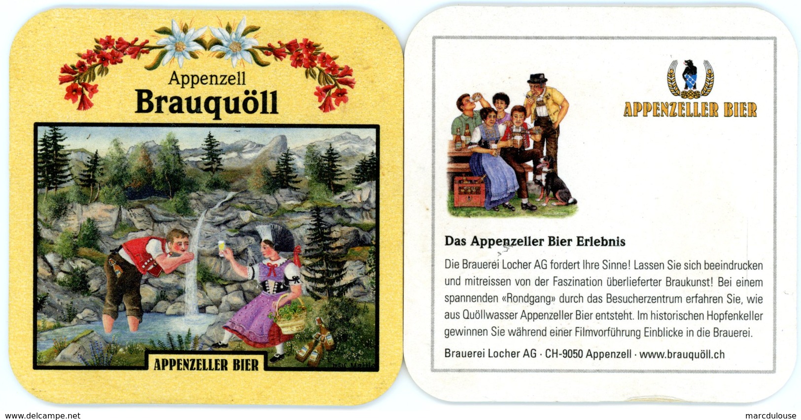 Schweiz. Appenzeller Bier. Appenzell Brauquöll. Die Brauerei Locher AG Fordert Ihre Sinne! Lassen Sie Sich Beeindrucken. - Portavasos