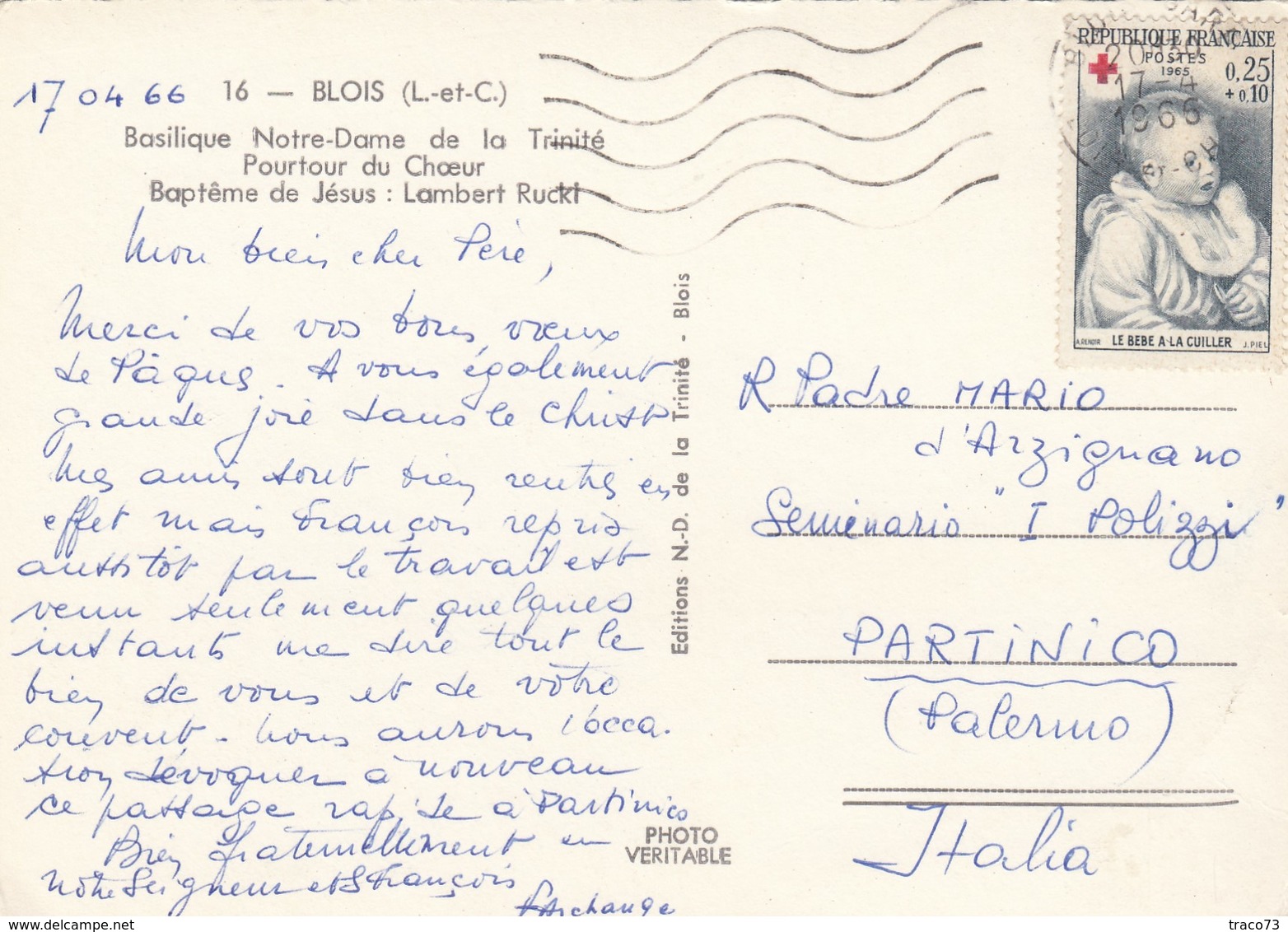 FRANCIA  /   ITALIA - Card _ Cartolina - Lettres & Documents