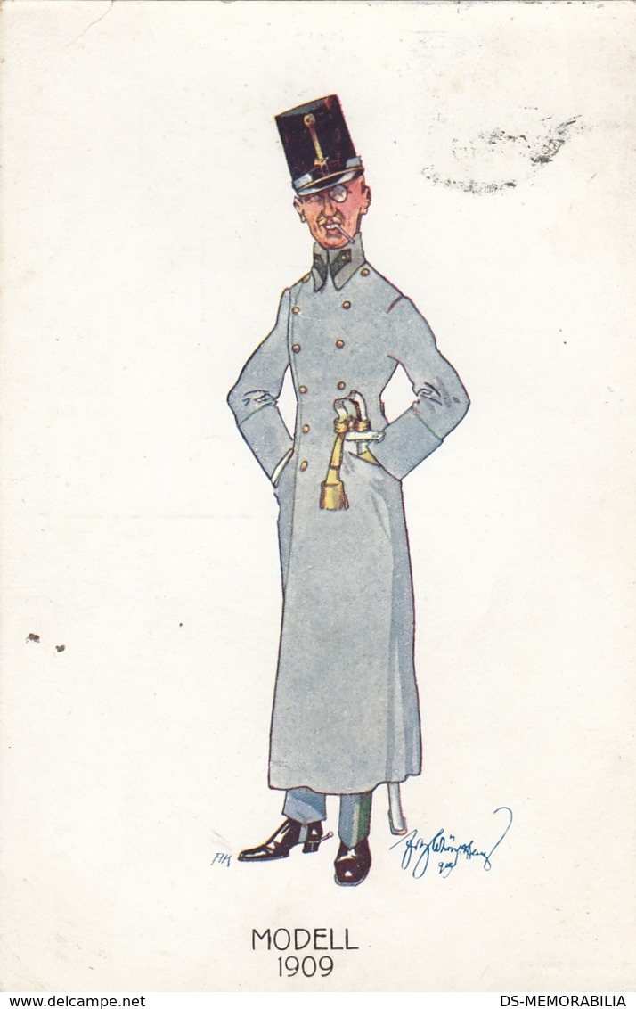 Fritz Schonpflug - Militaria Military - Modell 1909 - Schönpflug, Fritz