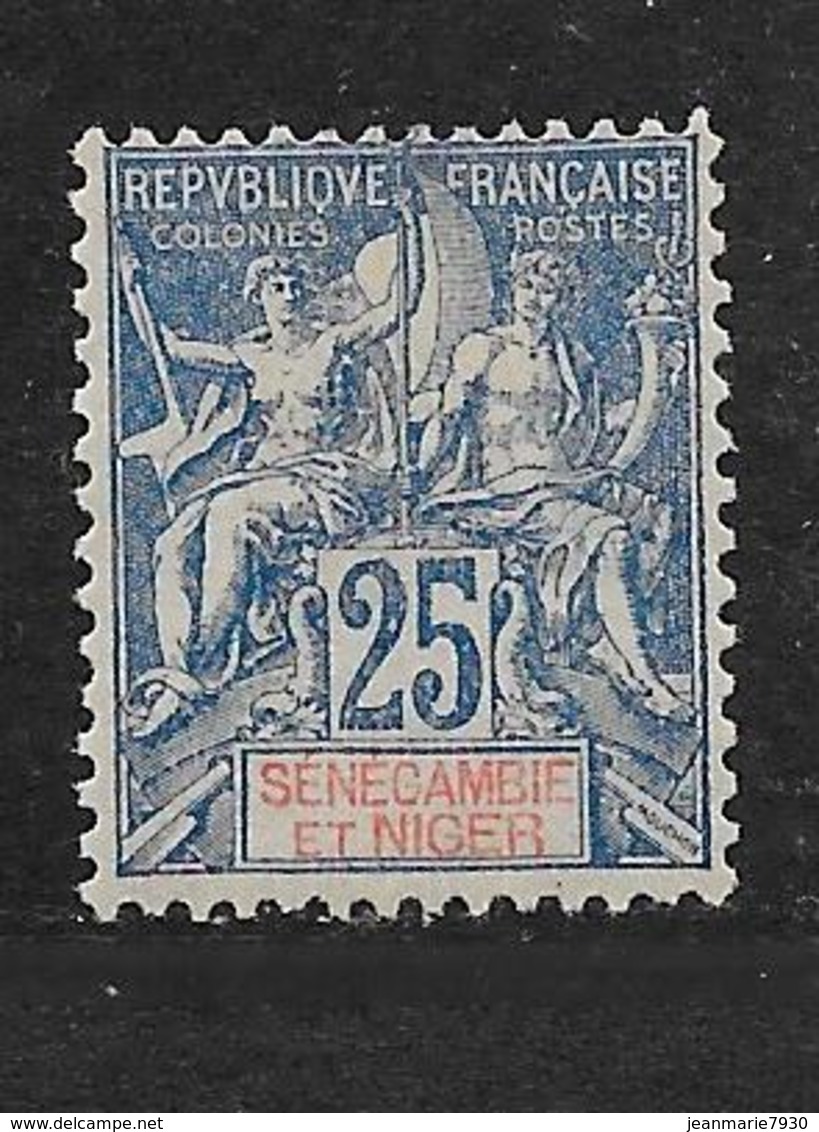 SENEGAMBIE ET NIGER - N° 8 NEUF * - COTE = 21.00 € - Unused Stamps