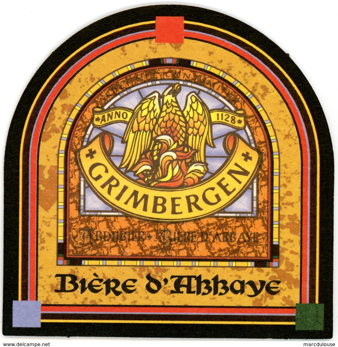 Belgium. France. Grimbergen. Abdijbier. Bière D'abbaye. Anno 1128. Bière Grimbergen A Façonné Sa Légende Au Fil Du Temps - Sous-bocks