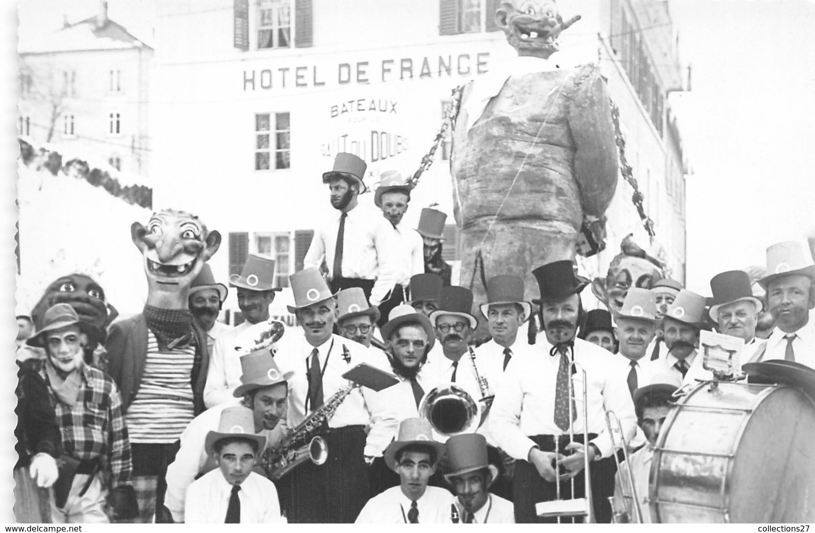 25-VILLERS-LE-LAC- CARNAVAL , LA FRATERNITE ( FANFARE ) - Autres & Non Classés