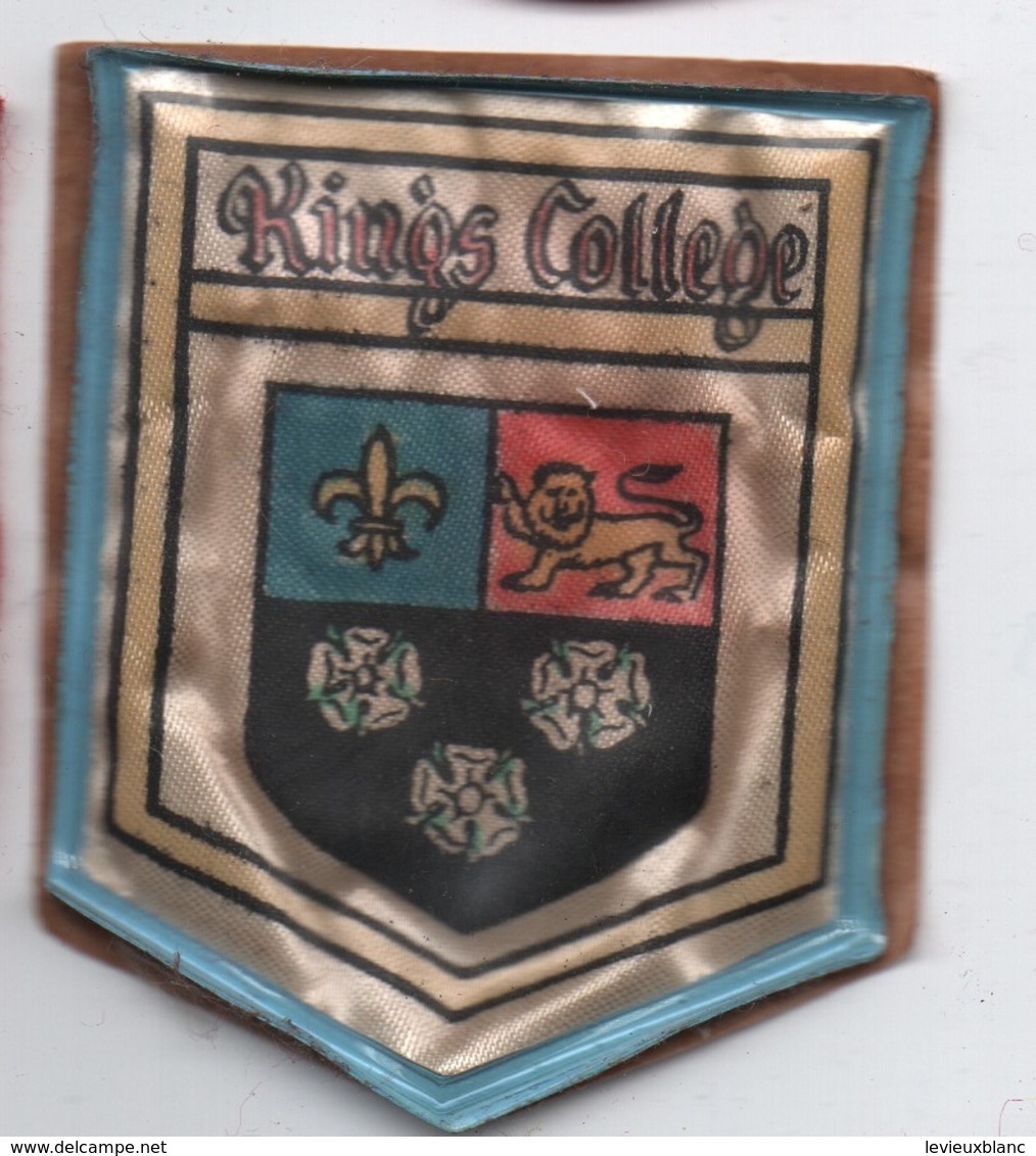 Ecusson Tissu Ancien/Imprimé /KINGS COLLEGE/Université /ANGLETERRE/ Vers 1960-1980    ET290 - Patches